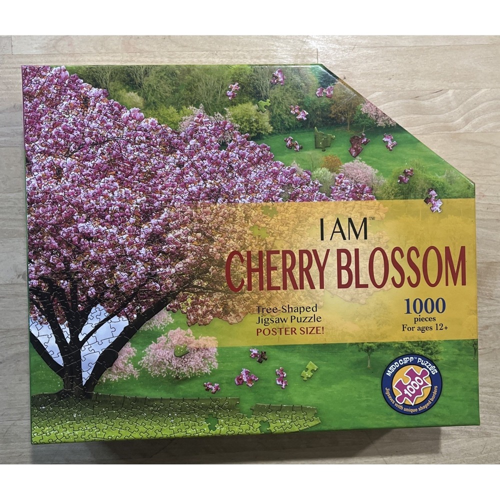 Madd Capp I AM CHERRY BLOSSOM Tree-Shaped Jigsaw Puzzle, 1,000 Pieces‎